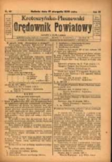 Krotoszyńsko - Pleszewski Orędownik Powiatowyo 1929.08.17 R.56 Nr65