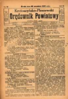 Krotoszyńsko - Pleszewski Orędownik Powiatowy 1929.09.25 R.56 Nr76