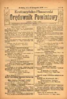 Krotoszyńsko - Pleszewski Orędownik Powiatowy 1929.11.02 R.56 Nr87
