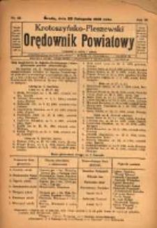 Krotoszyńsko - Pleszewski Orędownik Powiatowy 1929.11.20 R.56 Nr92