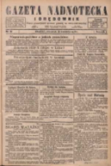 Gazeta Nadnotecka i Orędownik: pismo poświęcone sprawie polskiej na ziemi nadnoteckiej 1926.04.29 R.6 Nr98