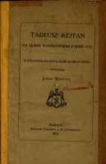 Tadeusz Rejtan na Sejmie Warszawskim z 1773 : w stuletnią rocznicę Sejmu Rozbiorowego