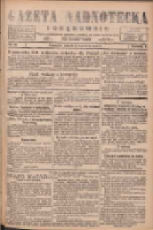 Gazeta Nadnotecka i Orędownik: pismo poświęcone sprawie polskiej na ziemi nadnoteckiej 1926.06.11 R.6 131