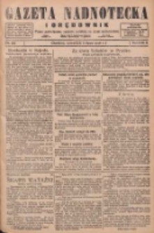 Gazeta Nadnotecka i Orędownik: pismo poświęcone sprawie polskiej na ziemi nadnoteckiej 1926.07.08 R.6 Nr153