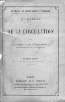 Du credit et de la circulation