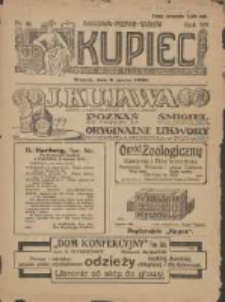 Kupiec: największe i najstarsze polskie pismo kupiecko-przemysłowe: centralny organ urzędowy Związku Towarzystw Kupieckich byłej dzielnicy pruskiej 1920.03.09 R.14 Nr10