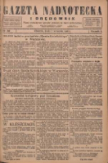 Gazeta Nadnotecka i Orędownik: pismo poświęcone sprawie polskiej na ziemi nadnoteckiej 1926.09.01 R.6 Nr200
