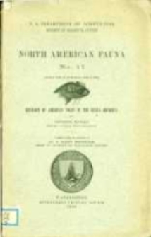 Revision of American Voles of the Genus Microtus