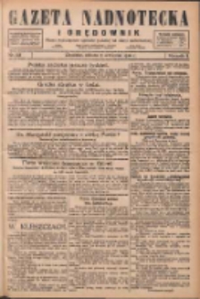 Gazeta Nadnotecka i Orędownik: pismo poświęcone sprawie polskiej na ziemi nadnoteckiej 1926.09.11 R.6 Nr209