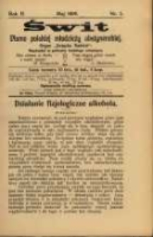 Świt. R. 2, 1909, nr 5
