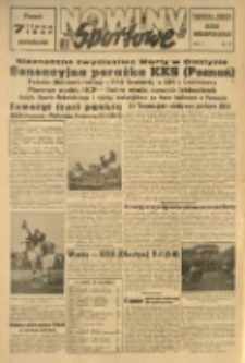 Nowiny Sportowe. Tygodniowy dodatek Głosu Wielkopolskiego. 1947.07.07 R.1 nr15