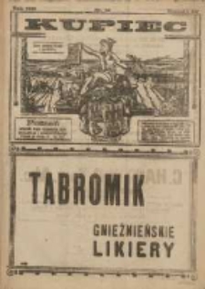 Kupiec: największe i najstarsze polskie pismo kupiecko-przemysłowe: centralny organ urzędowy Związku Towarzystw Kupieckich byłej dzielnicy pruskiej 1921.09.06 R.15 Nr36