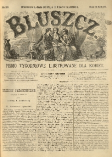 Bluszcz. Pismo tygodniowe ilustrowane dla kobiet. 1898.05.28 (06.09) R.34 nr23
