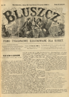 Bluszcz. Pismo tygodniowe ilustrowane dla kobiet. 1898.06.25 (07.07) R.34 nr27