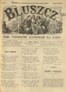 Bluszcz. Pismo tygodniowe ilustrowane dla kobiet. 1898.08.20 (09.01) R.34 nr35