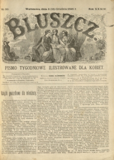 Bluszcz. Pismo tygodniowe ilustrowane dla kobiet. 1898.12.03 (15) R.34 nr50