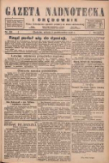 Gazeta Nadnotecka i Orędownik: pismo poświęcone sprawie polskiej na ziemi nadnoteckiej 1926.10.02 R.6 Nr226