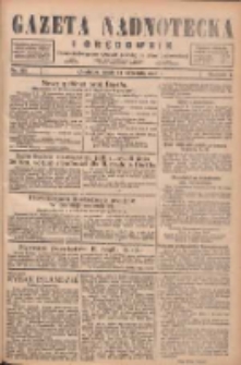 Gazeta Nadnotecka i Orędownik: pismo poświęcone sprawie polskiej na ziemi nadnoteckiej 1926.09.29 R.6 Nr223