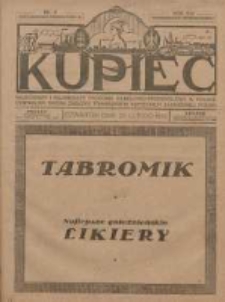 Kupiec: najstarszy i największy Tygodnik Handlowo - Przemysłowy w Polsce; centralny organ Związku Towarzystw Kupieckich Zachodniej Polski 1922.02.23 R.16 Nr8