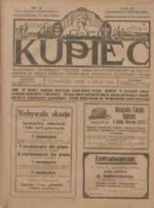 Kupiec: najstarszy i największy Tygodnik Handlowo - Przemysłowy w Polsce; centralny organ Związku Towarzystw Kupieckich Zachodniej Polski 1922.05.04 R.16 Nr18