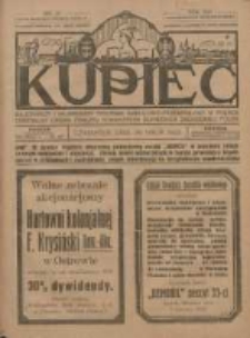 Kupiec: najstarszy i największy Tygodnik Handlowo - Przemysłowy w Polsce; centralny organ Związku Towarzystw Kupieckich Zachodniej Polski 1922.05.26 R.16 Nr21