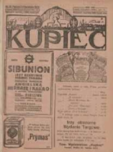 Kupiec: największe i najstarsze polskie pismo kupiecko-przemysłowe 1923.04.15 R.17 Nr15
