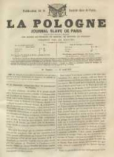 La Pologne annales contemporaines politiques, religieuses et littéraires des peuples de l'Europe orientale. R. 1. 1848/49, nr 11