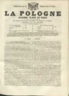 La Pologne annales contemporaines politiques, religieuses et littéraires des peuples de l'Europe orientale. R. 1. 1848/49, nr 13
