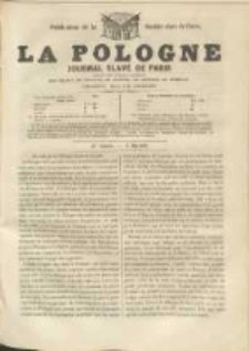 La Pologne annales contemporaines politiques, religieuses et littéraires des peuples de l'Europe orientale. R. 1. 1848/49, nr 14