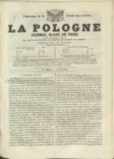 La Pologne annales contemporaines politiques, religieuses et littéraires des peuples de l'Europe orientale. R. 1. 1848/49, nr 15