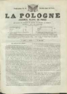 La Pologne annales contemporaines politiques, religieuses et littéraires des peuples de l'Europe orientale. R. 2. 1849, nr 3