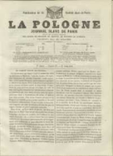 La Pologne annales contemporaines politiques, religieuses et littéraires des peuples de l'Europe orientale. R. 2. 1849, nr 12