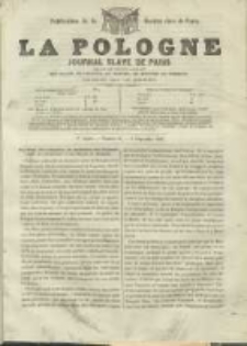 La Pologne annales contemporaines politiques, religieuses et littéraires des peuples de l'Europe orientale. R. 2. 1849, nr 16