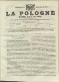 La Pologne annales contemporaines politiques, religieuses et littéraires des peuples de l'Europe orientale. R. 2. 1849, nr 23
