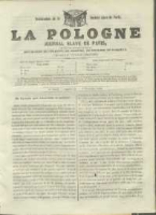 La Pologne annales contemporaines politiques, religieuses et littéraires des peuples de l'Europe orientale. R. 2. 1849, nr 24
