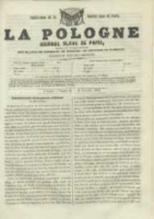 La Pologne annales contemporaines politiques, religieuses et littéraires des peuples de l'Europe orientale. R. 2. 1849, nr 26