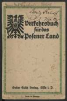 Verkehrsbuch für das Posener Land