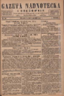 Gazeta Nadnotecka i Orędownik: pismo poświęcone sprawie polskiej na ziemi nadnoteckiej 1926.12.04 R.6 Nr279