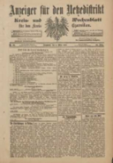 Anzeiger für den Netzedistrikt Kreis- und Wochenblatt für den Kreis Czarnkau 1901.03.02 Jg.49 Nr26