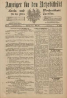 Anzeiger für den Netzedistrikt Kreis- und Wochenblatt für den Kreis Czarnikau 1901.03.07 Jg.49 Nr28