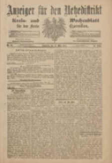 Anzeiger für den Netzedistrikt Kreis- und Wochenblatt für den Kreis Czarnikau 1901.03.23 Jg.49 Nr35