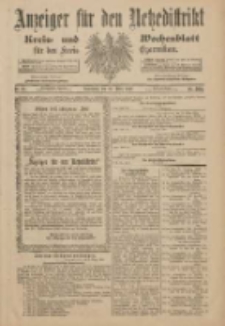 Anzeiger für den Netzedistrikt Kreis- und Wochenblatt für den Kreis Czarnikau 1901.03.30 Jg.49 Nr38