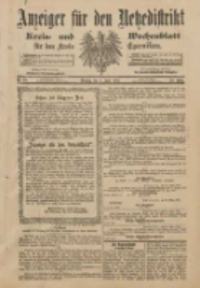 Anzeiger für den Netzedistrikt Kreis- und Wochenblatt für den Kreis Czarnkau 1901.04.02 Jg.49 Nr39