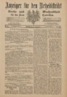 Anzeiger für den Netzedistrikt Kreis- und Wochenblatt für den Kreis Czarnikau 1901.04.18 Jg.49 Nr45