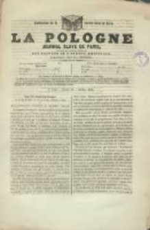 La Pologne annales contemporaines politiques, religieuses et littéraires des peuples de l'Europe orientale. An. 3, no 10 (1850)