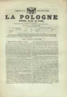 La Pologne annales contemporaines politiques, religieuses et littéraires des peuples de l'Europe orientale. An. 3, no 16 (1850)