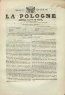 La Pologne annales contemporaines politiques, religieuses et littéraires des peuples de l'Europe orientale. An. 3, no 18 (1850)