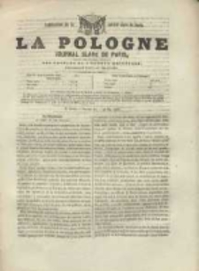 La Pologne annales contemporaines politiques, religieuses et littéraires des peuples de l'Europe orientale. An. 3, no 21 (1850)