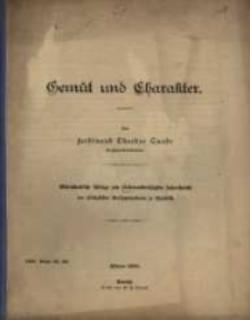 Gemüt und Charakter