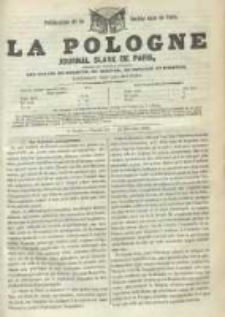 La Pologne annales contemporaines politiques, religieuses et littéraires des peuples de l'Europe orientale. R. 2. 1849, nr 31
